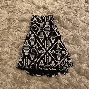Small Black&White PINK Skirt